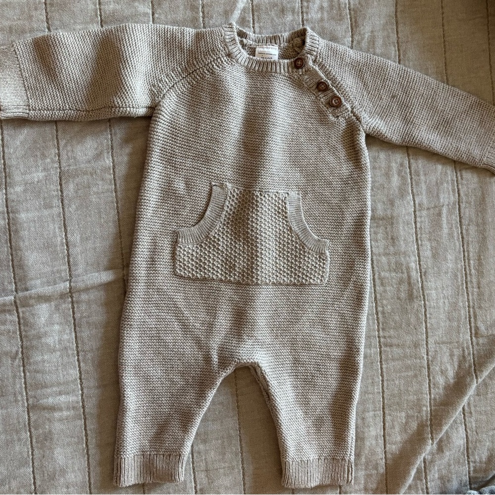 Carter's Tan Knit One Piece